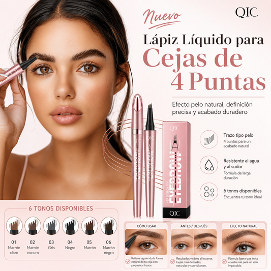 ⏰ ¡ÚLTIMO DÍA – COMPRA 1 Y LLÉVATE 1 GRATIS! 💝 Lápiz de cejas microtenedor resistente al agua