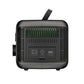 Central eléctrica portátil R600, 600 W, 299 Wh, batería LiFePO4, fuente de energía móvil adecuada para jardín, viajes, camping y autocaravana, dispositivo de suministro de energía de emergencia