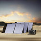 Central eléctrica portátil R600, 600 W, 299 Wh, batería LiFePO4, fuente de energía móvil adecuada para jardín, viajes, camping y autocaravana, dispositivo de suministro de energía de emergencia