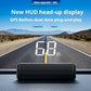 Velocímetro Digital GPS para Coche con Pantalla Head-Up Display (HUD)