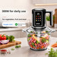 🔪Picadora de Cocina Inalámbrica Recargable por USB para Carne, Salsas y Mucho Más – ¡Rápida, Higiénica y Fácil de Usar! 🍖🥦