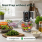 🔪Picadora de Cocina Inalámbrica Recargable por USB para Carne, Salsas y Mucho Más – ¡Rápida, Higiénica y Fácil de Usar! 🍖🥦