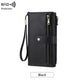 Cartera de cuero con bloqueo RFID para mujer