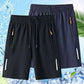 💎 ¡50% DE DESCUENTO EN LOS SHORTS ELÁSTICOS DE VERANO PARA HOMBRE! 💎 Transpirables, con bolsillos con cremallera y ajuste elástico 🩳❄️