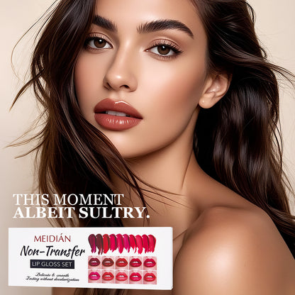 📢📢50% OFF !! ⏰Set de 10 Brillos Labiales Mate – Larga Duración, Resistentes al Agua, No Pegajosos y con Acabado Aterciopelado