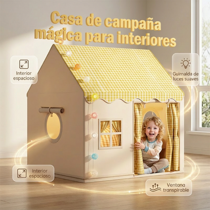 🏆¡ÚLTIMO DÍA! 60% DE DESCUENTO🏠Castillo-Tienda de Juego para Niños✨