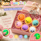 🔥 ¡ÚLTIMO DÍA! 49 % DE DESCUENTO 🔥 Llavero Antiestrés de Dumpling Adorable y Apretable con Luz Táctil