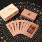 ✨Baraja de tarot Witchy Cauldron en oro rosa con libro guía🔮