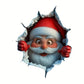 🎄❄️ Early Christmas Sale – 50% OFF!! 🎅 "Santa’s Surprise" 3D Wall Decals