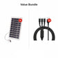 Panel solar flexible de 2W y 5V