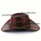 🤠 ¡50% DE DESCUENTO POR TIEMPO LIMITADO! ☀️ Sombrero vaquero transpirable con protección solar – ala ancha, detalles de remaches y diseño ligero 🌵