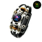 Pulsera de cuero zodiacal luminosa en la oscuridad para hombres y mujeres – 12 signos del zodiaco (6,9/8,1 pulgadas)
