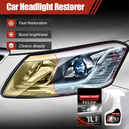 🔥 ¡OFERTA IMPERDIBLE! 🚗 Restaurador de faros para coche – ¡Recupera la claridad y el brillo! 💡✨