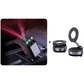 🔋📱 Cargador de coche rápido 7 en 1 retráctil con pantalla de voltaje – USB-C para Android y Lightning para Apple