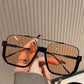 Gafas de sol con cristales tintados, ligeras y a la moda