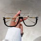 Gafas de sol con cristales tintados, ligeras y a la moda