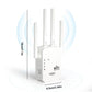 🔥 Amplificador WiFi 2026, 1200Mbps Banda Dual (5GHz/2.4GHz), Amplificador de Señal, Cubre 10,000 pies² y 50 Dispositivos, Repetidor con Puerto Ethernet.