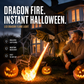 🐉🔥 Decoración de llama de dragón – Efecto de fuego realista, fabricada en PLA con acabado seda – ¡Imprescindible para decorar este Halloween! Compra 2 o más y obtén descuento 🎃🌙✨
