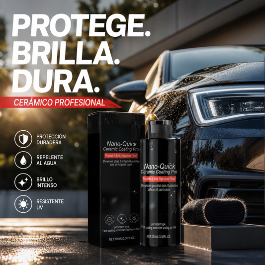 ⏳¡50% DE DESCUENTO por tiempo limitado!⏰Spray de detallado de coche de alto brillo de efecto rápido🚗