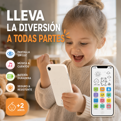 📱✨Smartphone Educativo para Niños | Juguete Didáctico y Seguro para la Vista