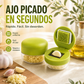Picador y Prensa de Ajo Mini con Recipiente