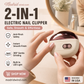 🎉 ¡Oferta 2026 — Más de 113.000 vendidos! ✂️ Cortaúñas Eléctrico Inteligente 2 en 1 con Pulidor – Seguridad Antipellizcos y Luz LED 💅
