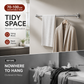 🔥 ¡Hoy 50% DE DESCUENTO! 🏠 Barra extensible ajustable sin taladrar – Instalación rápida, resistente y versátil