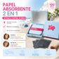 🩷Compra 1 y llévate 1 gratis✨Papel Absorbente de Grasa con Borla Aplicadora🎉