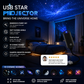 ✨ Proyector HD de Estrellas Plug-and-Play 🌟🥳 Más de 50.000 usuarios satisfechos