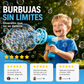 Pistola Eléctrica de Burbujas Gatling para Niños