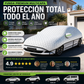 Cubierta Protectora Gruesa de Media Cobertura para Coche contra el Sol y la Nieve