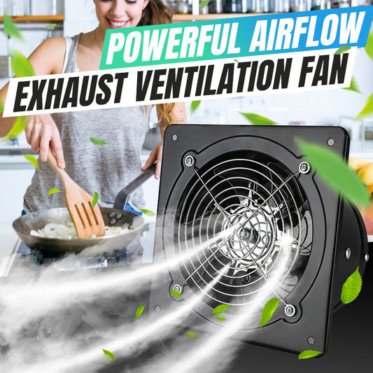 🔥 Ventilador de escape de bajo ruido