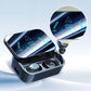 Auricular Bluetooth inalámbrico con recipiente de carga de 2000 mAh y pantalla digital con espejo HD