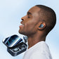 Auricular Bluetooth inalámbrico con recipiente de carga de 2000 mAh y pantalla digital con espejo HD
