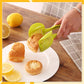🍋¡50% DE DESCUENTO AHORA! Herramienta creativa de cocina para cortar en rodajas, cortador manual de aleación de aluminio de grado alimenticio, soporte para corte rápido de limón, tomate, cebolla, frutas y verduras blandas