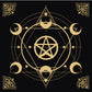 ✨Baraja de tarot Witchy Cauldron en oro rosa con libro guía🔮