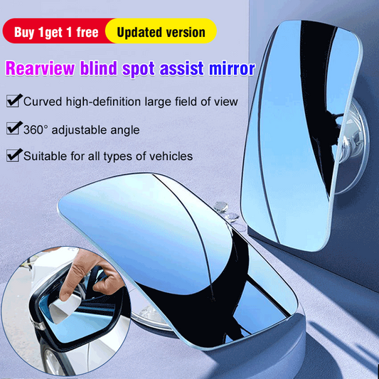 Espejo retrovisor HD para coche de ángulo infinito