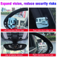 Espejo retrovisor HD para coche de ángulo infinito
