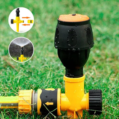 🏡¡COMPRA 1 Y LLÉVATE 1 GRATIS!✨Aspersor Giratorio de 360° con Sistema de Riego Automático para Jardín, Césped y Patio