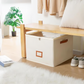 ⏰🔥 ¡50% DE DESCUENTO POR TIEMPO LIMITADO! 👟 Caja organizadora de zapatos de tela: plegable, de gran capacidad, a prueba de polvo y transpirable para armarios y dormitorios 🧺✨