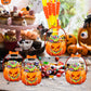 ❄️ ¡Summerfresh 50% DE DESCUENTO! 🍬 Pack de 20 bolsas para dulces de Halloween con forma de calabaza – Bolsas transparentes resellables para fiestas con asas