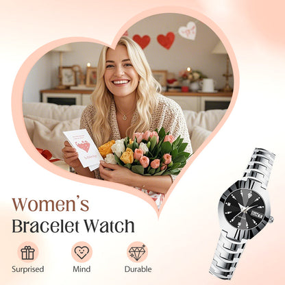 Reloj Elegante Impermeable para Mujer