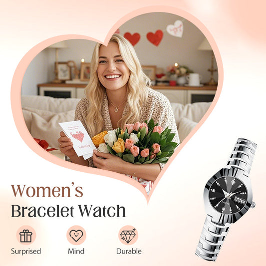 Reloj Elegante Impermeable para Mujer
