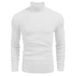 Sweater slim de cuello alto de punto para hombre de invierno