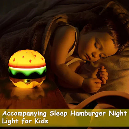 🍔Navidad limitado al 50% de descuento!! !!⏰Luz de hamburguesa brillante✨