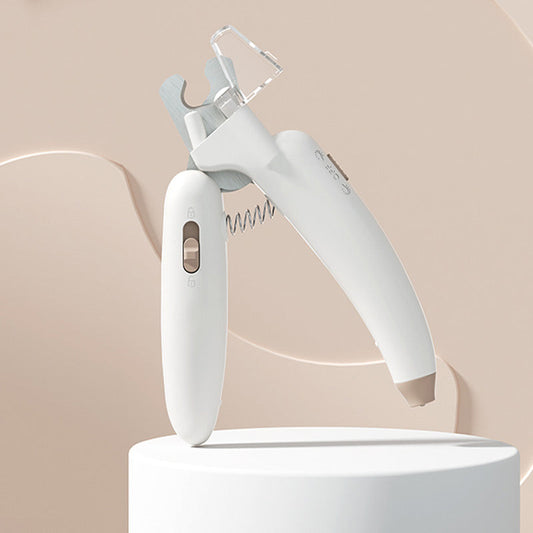 Cortauñas para perros y gatos con luces LED, evita cortes excesivos