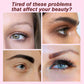 Crema natural para cejas con pincel angular