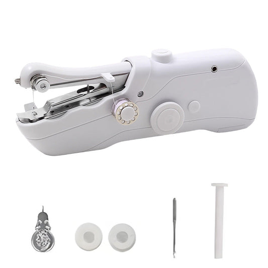 🧵 ¡50% DE DESCUENTO! ✨ Mini máquina de coser eléctrica – Ligera, portátil y fácil de usar – Ideal para principiantes, reparaciones y proyectos DIY 🪡
