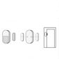 🛡️ Alarma versátil con 5 modos – Sirena potente, timbre suave y recordatorio de puerta para cualquier entrada