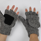 Manoplas unisex Guantes con dedos y solapa